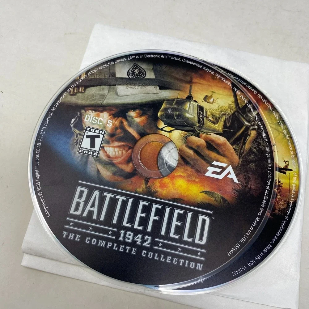 Battlefield 1942 The Complete Collection (PC, 8-Disc EA‎ Release, 2004–2007)